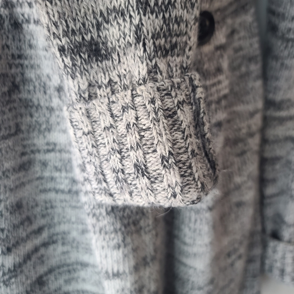 Talula Aritzia Cashmere Angora Cardigan Sweater Sz Small Preppy Cozy Western - Picture 7 of 15